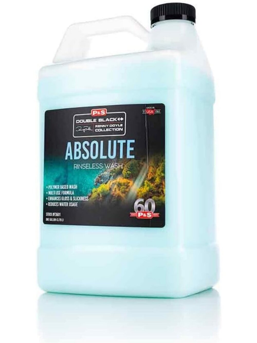 Premium Rinseless Car Wash Soap - Emulsifies Dirt, Safe for Paint & Interiors